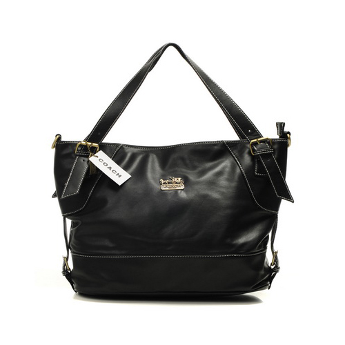 Coach City Medium Black Totes DIA | Women - Click Image to Close